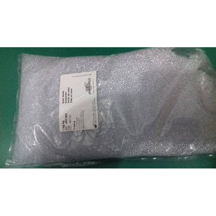 Batu Didih / Glass Beads dia.2 mm. Packing 1 Kg