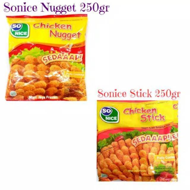 

Nuget Ayam 250gr Sonice10