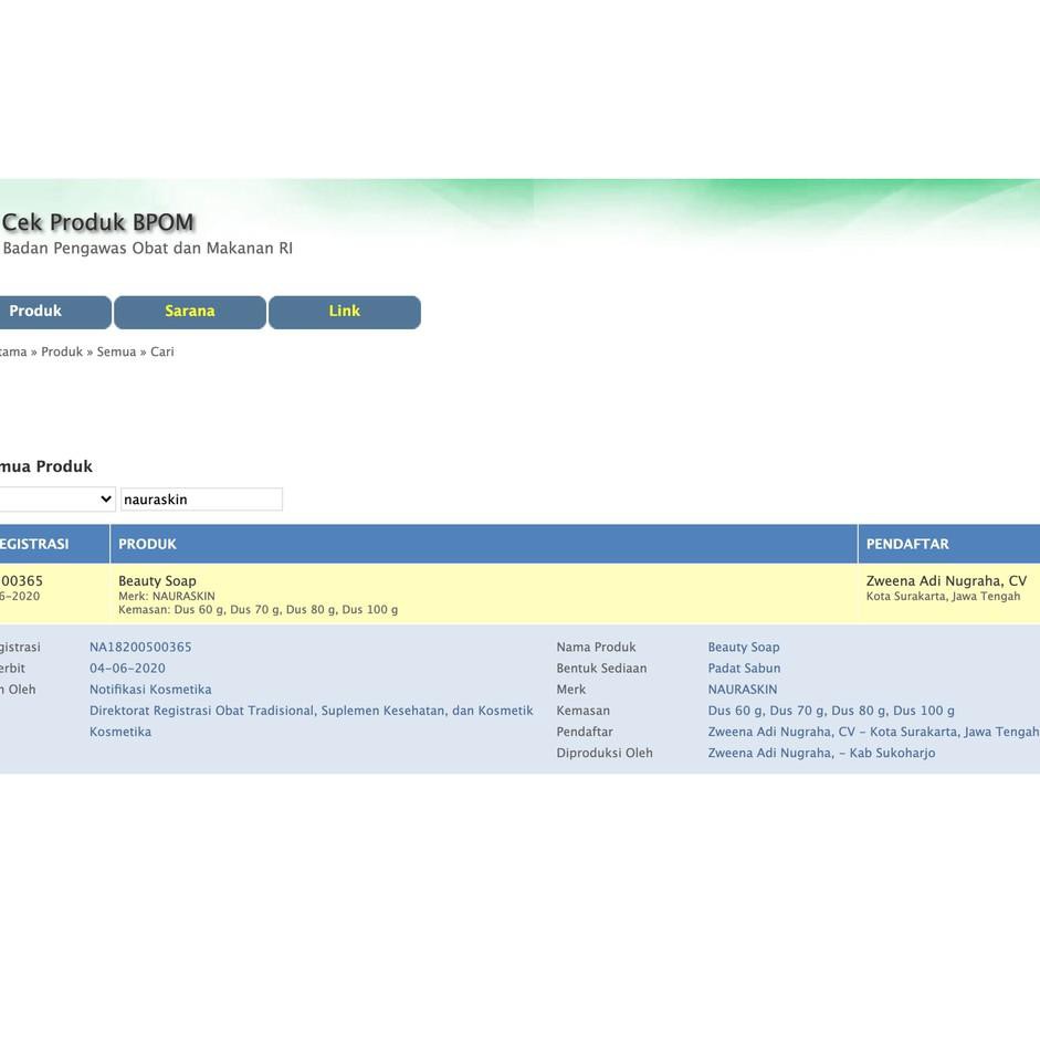 ← Nauraskin Premium Beauty Soap ORIGINAL | BISA ✩