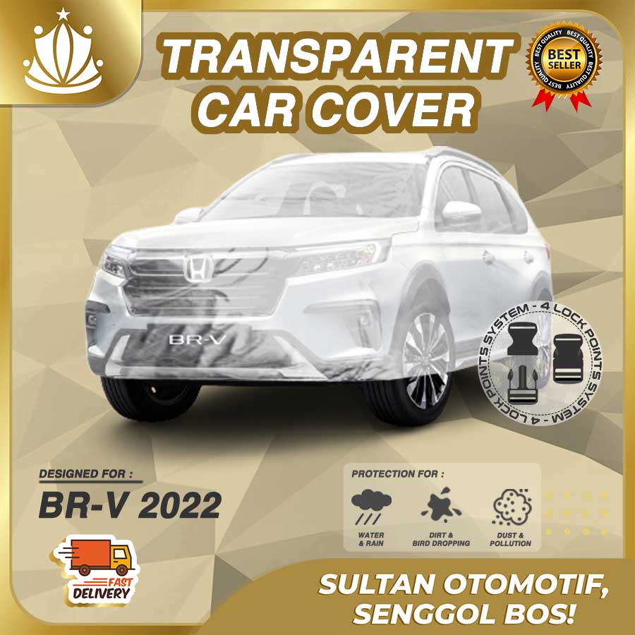 Body Cover Mobil Plastik TEBAL All New BRV 2022 WATERPROOF