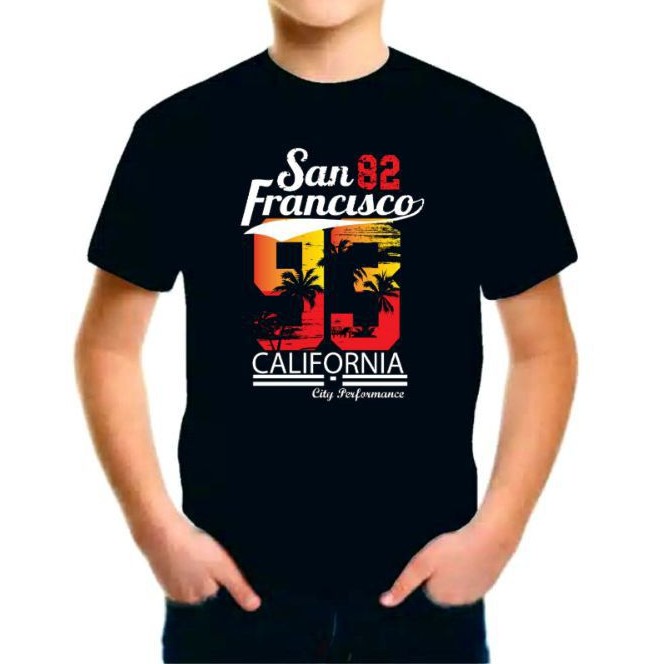 Kaos anak surfing san fransisco