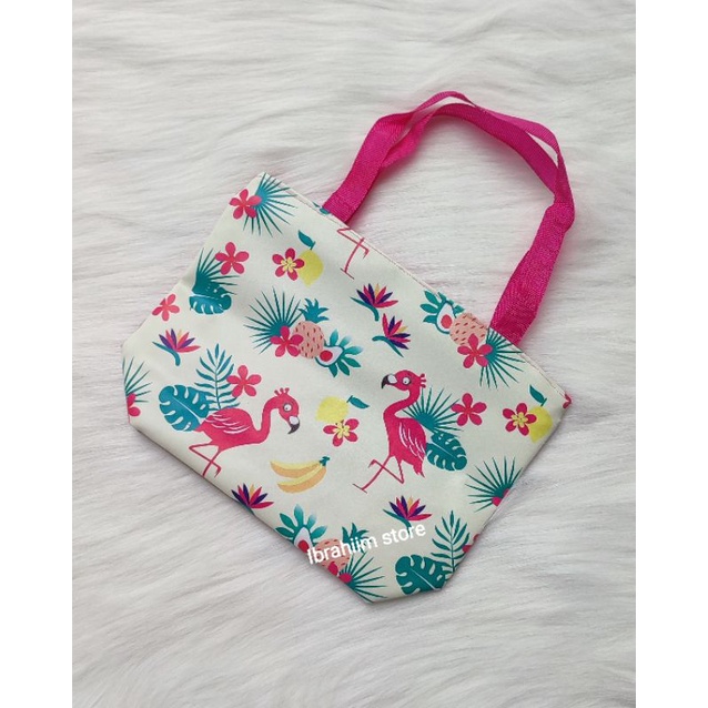 TAS NGAJI ANAK PEREMPUAN KARAKTER LUCU / TAS SOUVENIR ULANG TAHUN ANAK MOTIF LUCU MURAH TAS POUCH PREMIUM MURAH