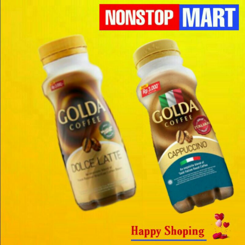 

GOLDA Minuman kopi 200ml all varian