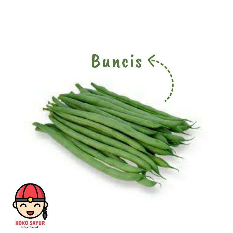 

[SAYUR EMAK] TERMURAH !!! BUNCIS 250 GRAM / SAYUR SEGAR HEMAT