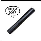 STICKER SCOTLITE  HITAM DOFF (1 ROLL)  45cm × 15m UNTUK MOTOR / BACKGROUND AQUARIUM
