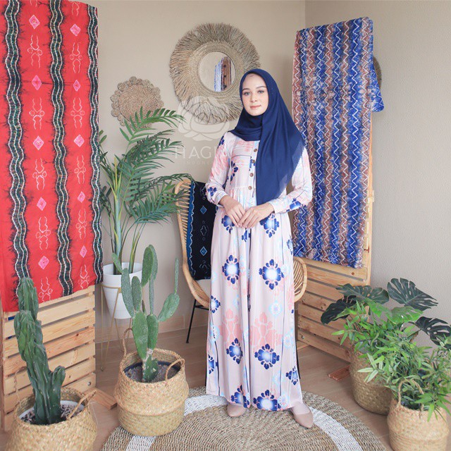 𝐇𝐚𝐠𝐢𝐚 𝐈𝐧𝐝𝐨𝐧𝐞𝐬𝐢𝐚 @𝐇𝐚𝐠𝐢𝐚_𝐢𝐝 Jumputan Dress Rayon / Dress Tiedye / Homedress Rayon /Gamis Rayon Premium