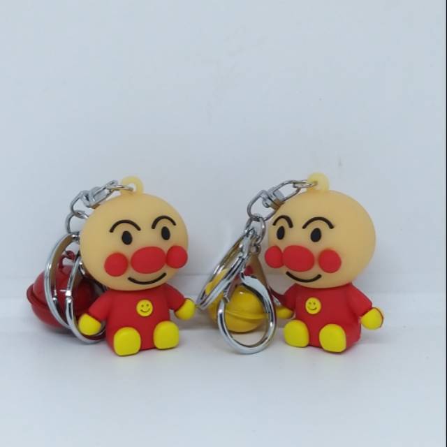 Anpanman gantungan/gantungan kunci anpanman/anpanman keychain/anpanman figure/gantungan tas/gantunga