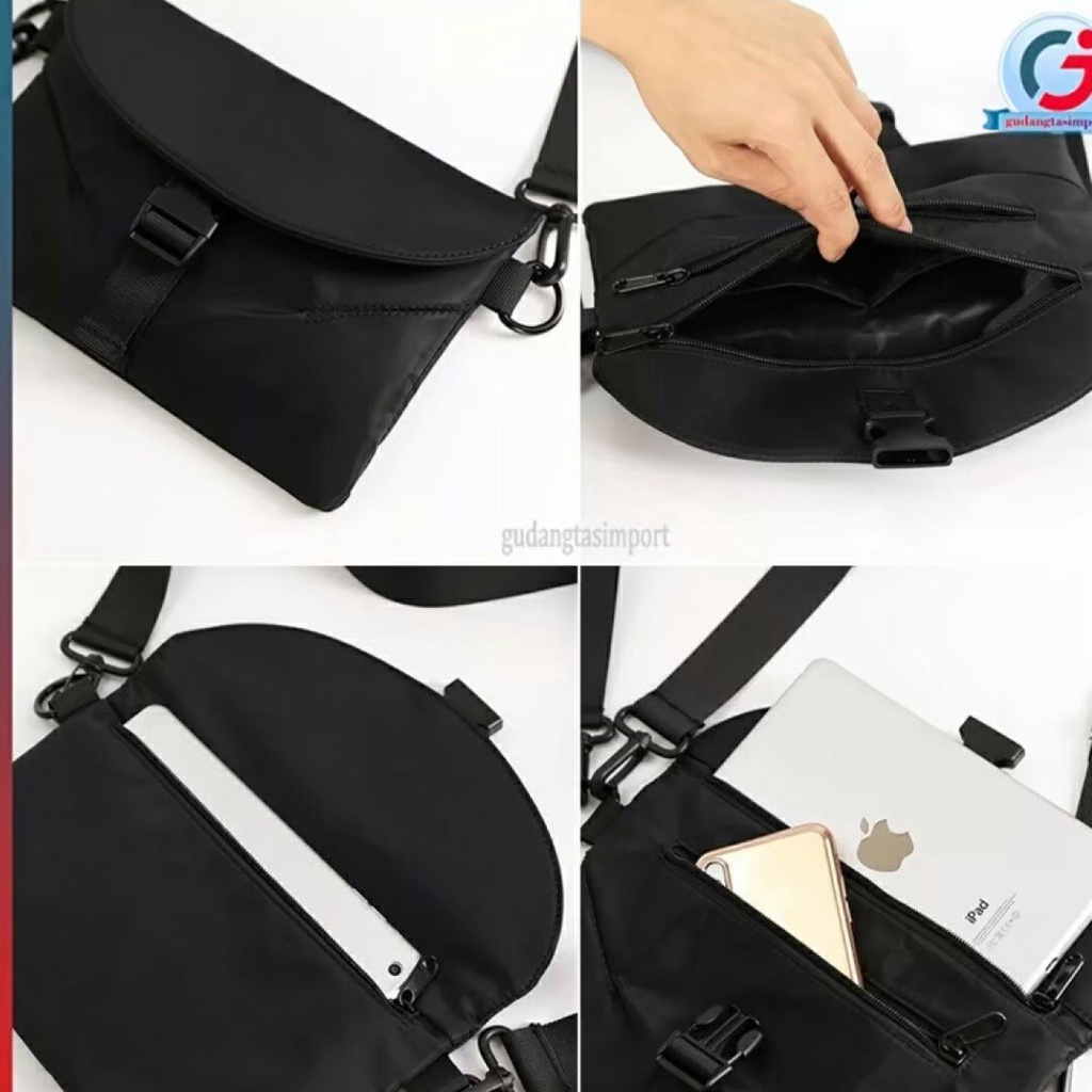 Tas Sling Bag Pria dan Wanita Pouch waterproof PRINCE Tas Selempang Pria Terbaru Tas Korea