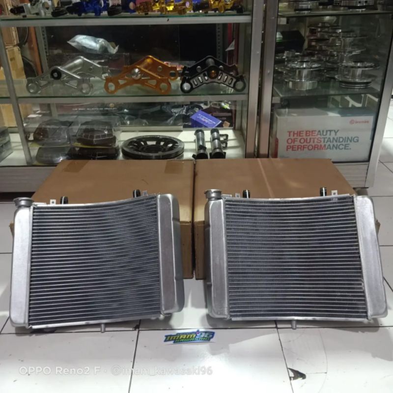 radiator aluminium radiator gambot mc28 honda nsr