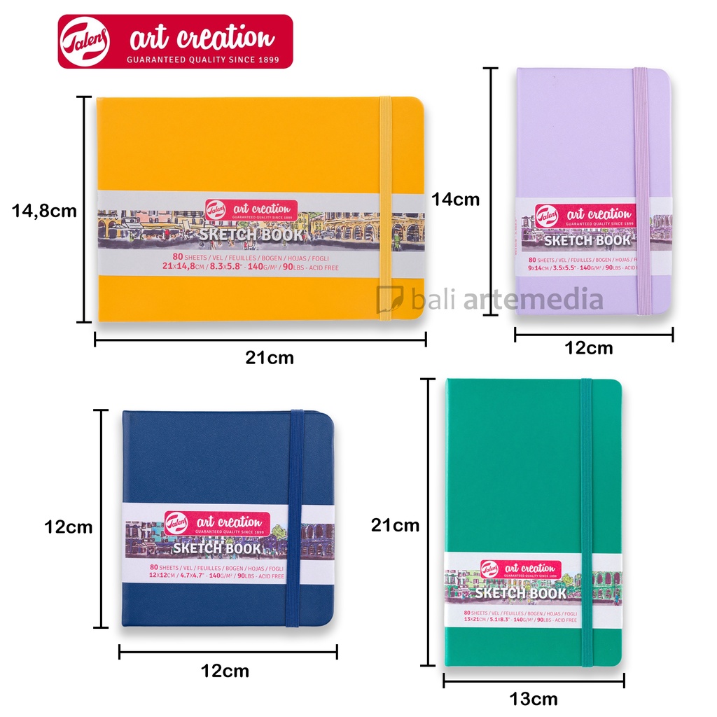 Talens Art Creation Hardback Sketch book Colour 140gsm