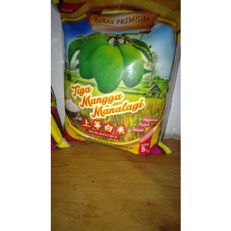 

beras cap tiga mangga manalagi