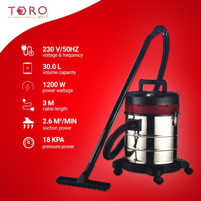 Vacuum Cleaner | Wet & Dry Vacuum Cleaner Penyedot Debu Basah & Kering