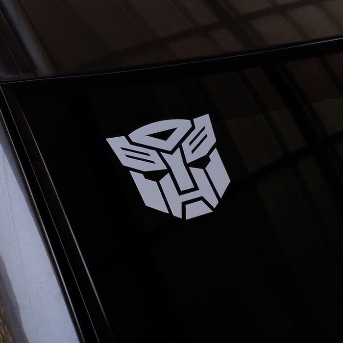 Stiker Transformer Logo Transformers Autobots Cutting Sticker Mobil Motor