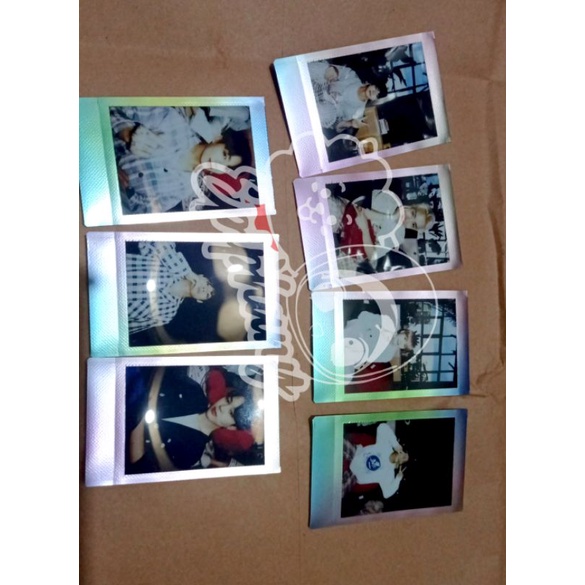POLAROID BTS PAJAMAS FANMEETING