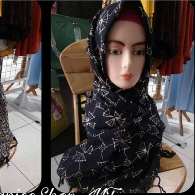 Pashmina inas scarf payung geulis
