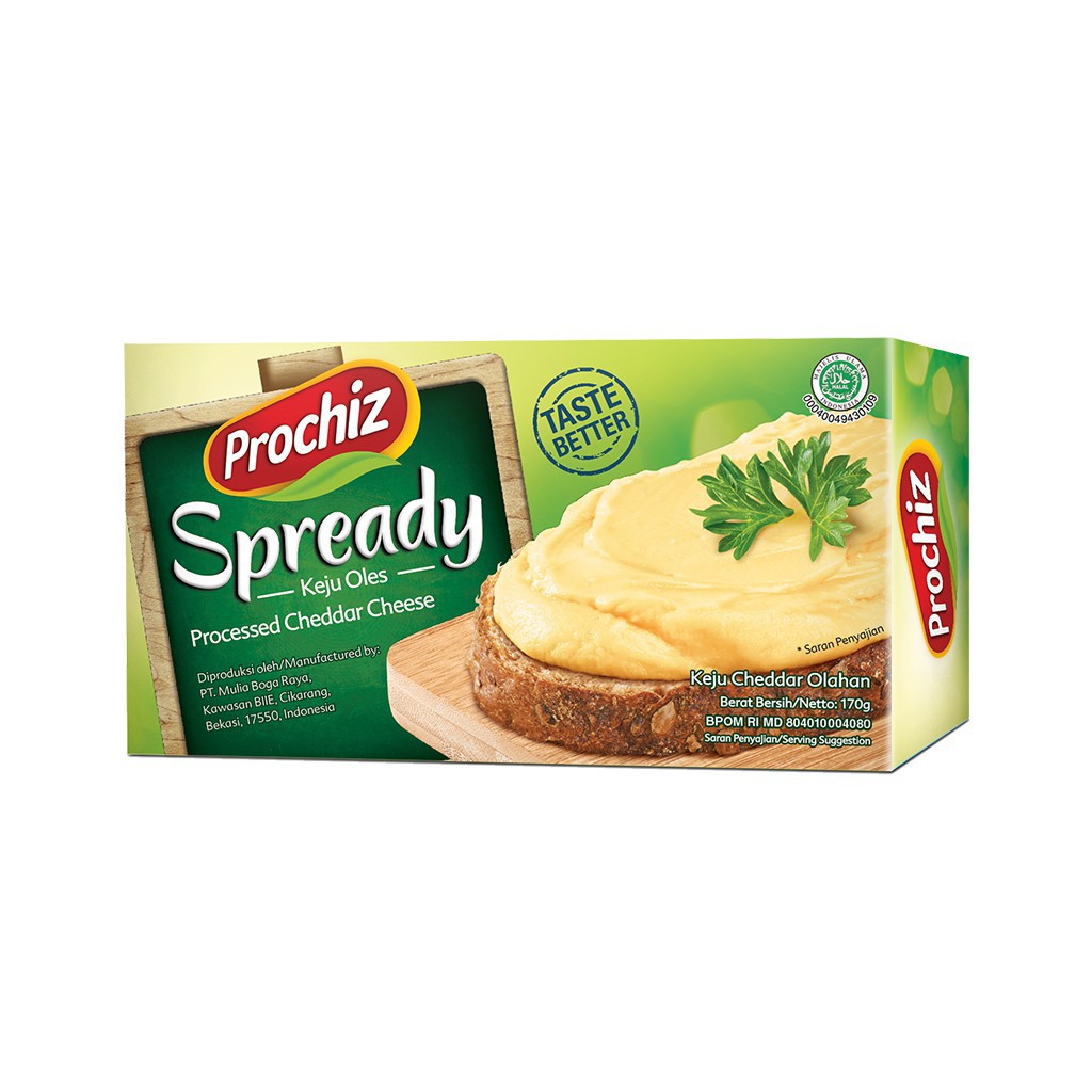 

Keju Prochiz Spready 170gram