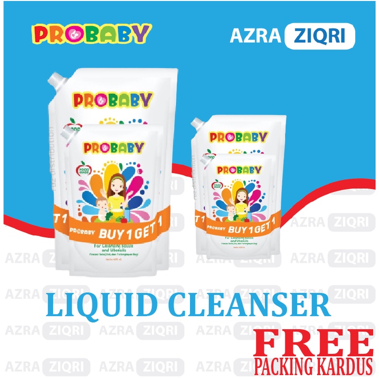 PROBABY LIQUID CLEANSER pencuci botol 450 ML + 150 ML 700 ML+450 BANDED