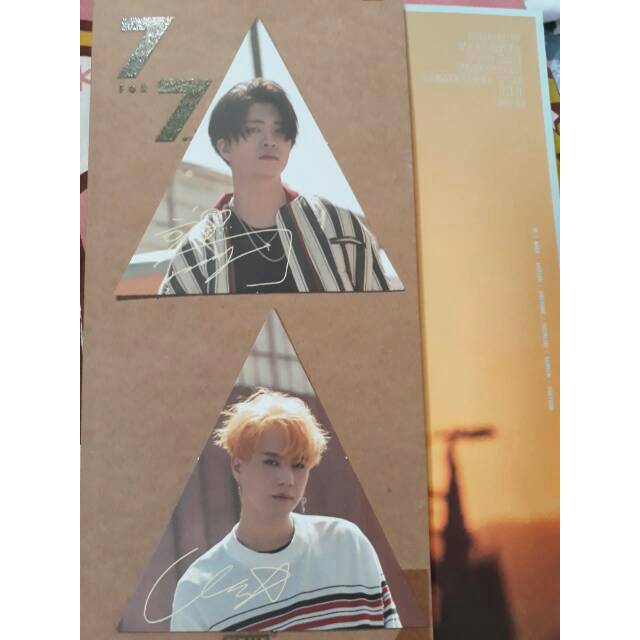 PHOTOCARD GOT7 "7 FOR 7 "