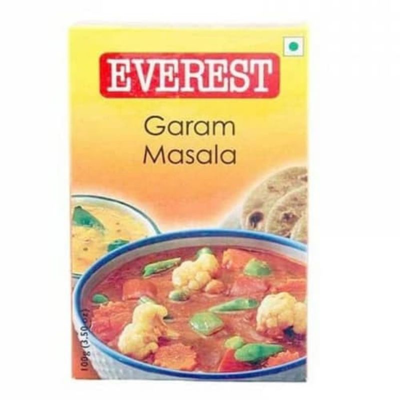 

Everest Garam Masala Bumbu Rampah India Bubuk masak Instan Impor 100GR