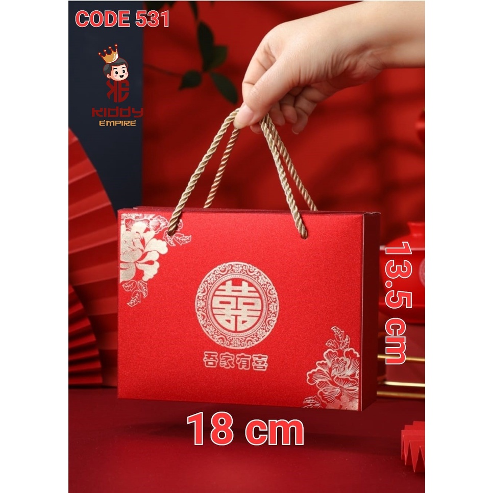 Jual KOTAK PAPERBAG SANGJIT PAPERBAG SHUANGXI KOTAK SANGJIT SOUVENIR WEDDING Shopee Indonesia