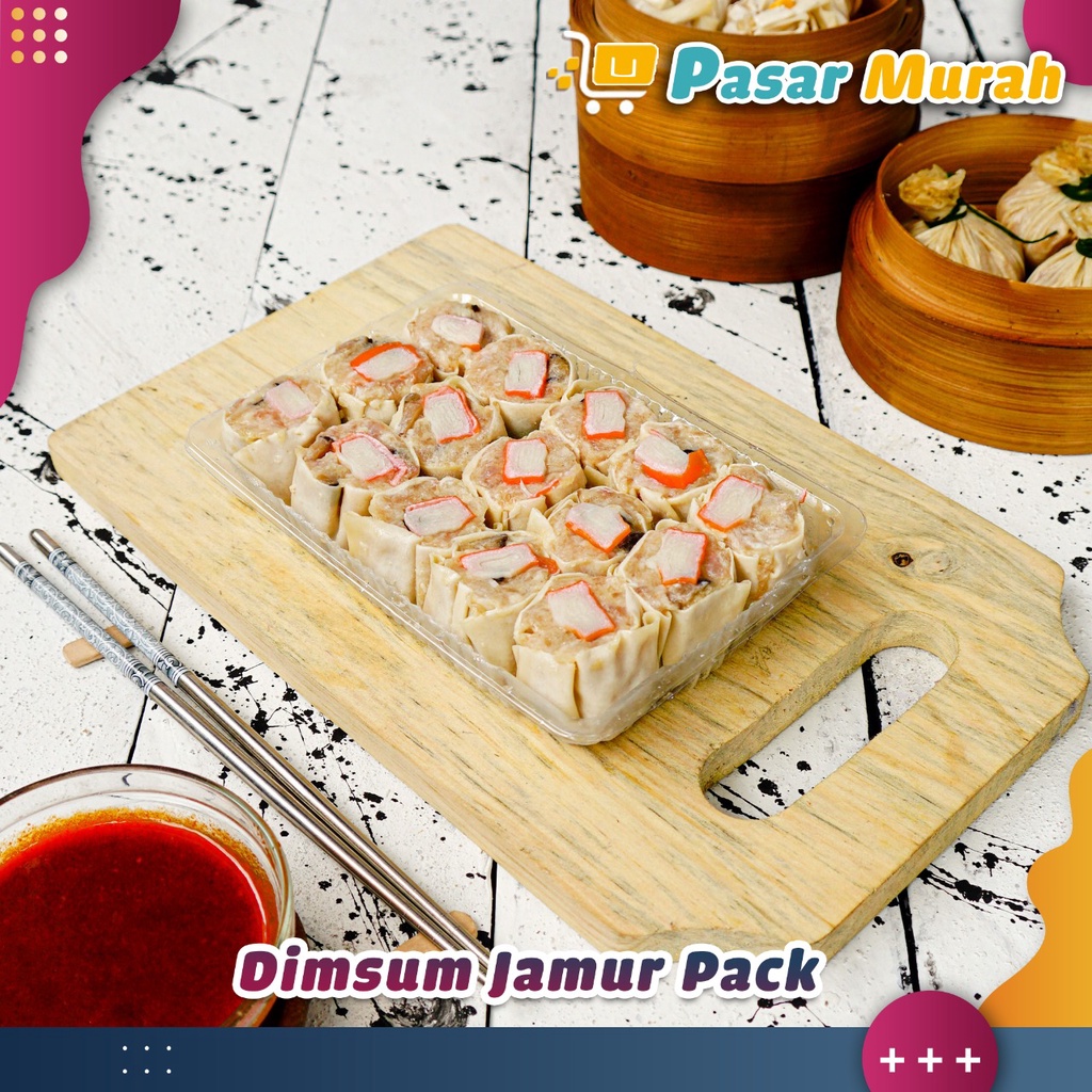 

DIMSUM FROZEN JAMUR (PREMIUM) ISI 15/PACK - DISTRIBUTOR DIMSUM MEDAN