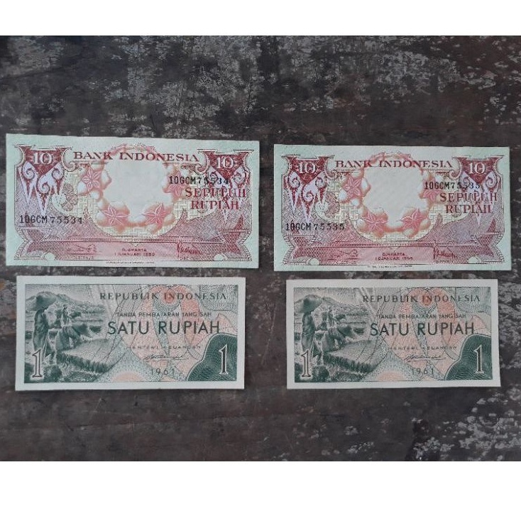 mahar uang kertas 22 rupiah