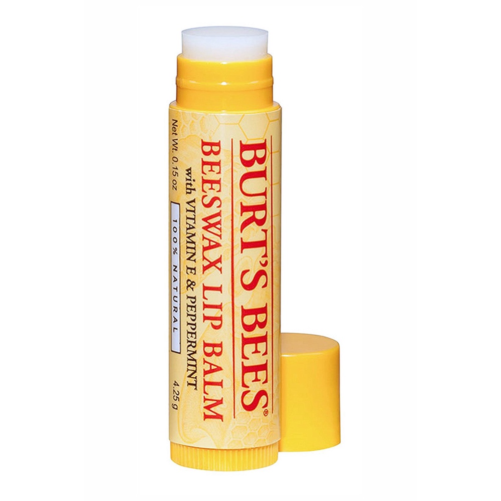 Burt's Bees Lip Balm Beeswax with vitamin E and Peppermint original burt burts oil Grosir