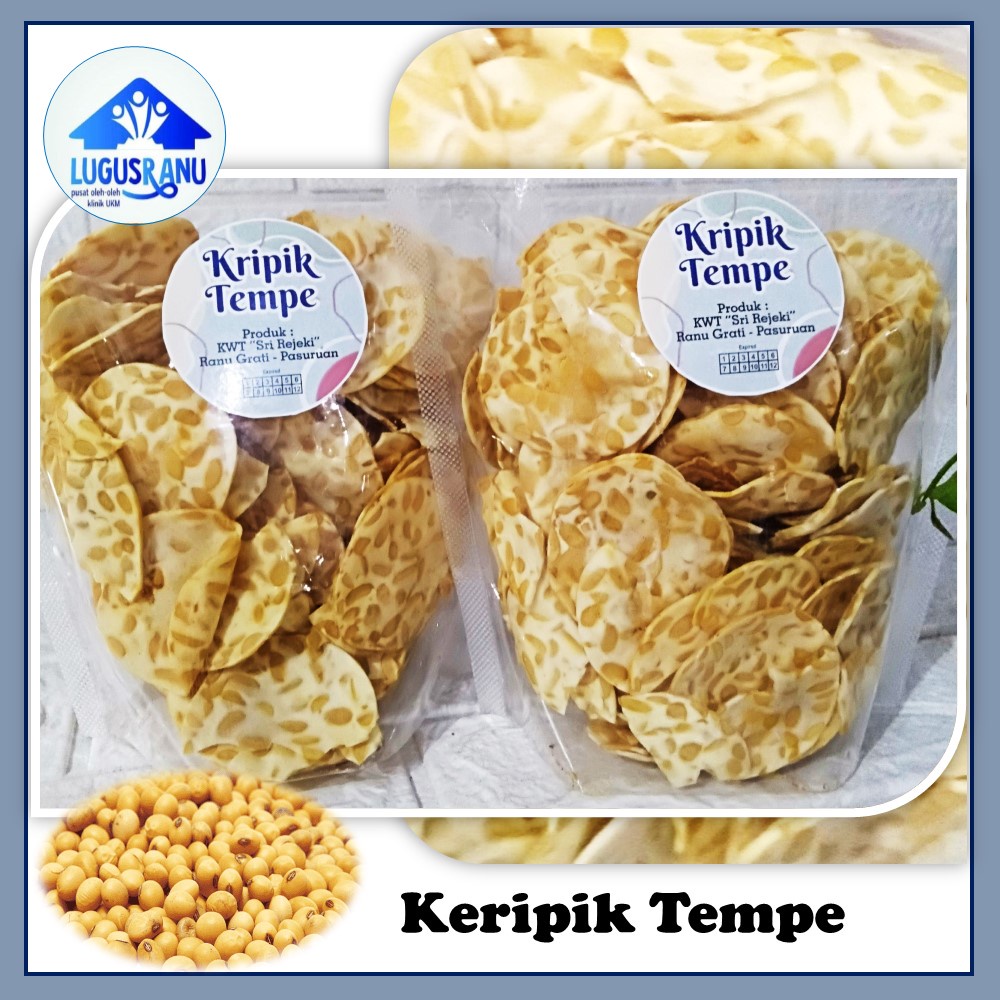 

Keripik Tempe Camilan Ringan Siap Santap Renyah Dan Sedap Tempe Kriukk 250 gr