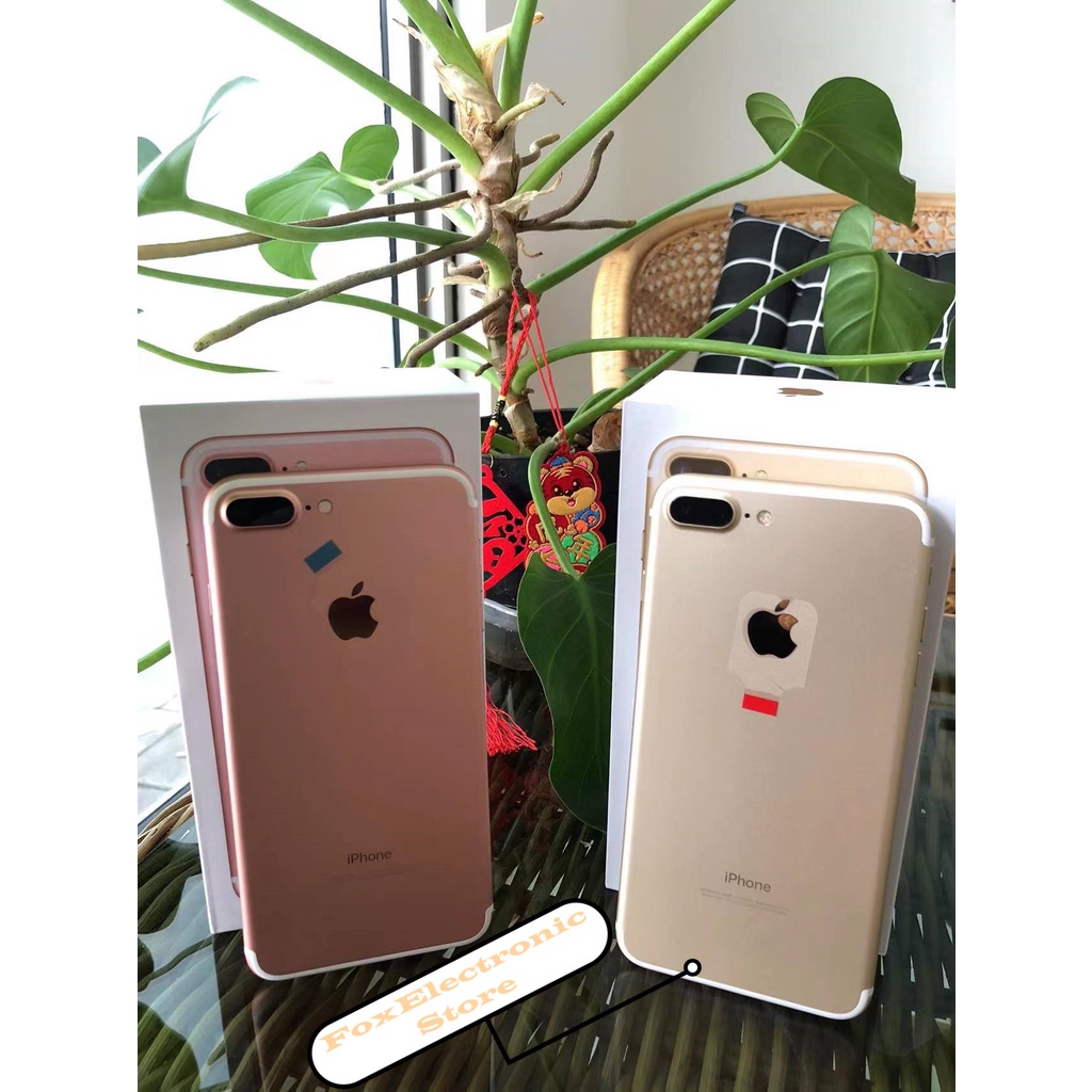 iPhone 7Plus 128GB  Fullset  All Sim Silent Original Second Mulus100% 3utools All Green (Garansi 1 Tahun)-5