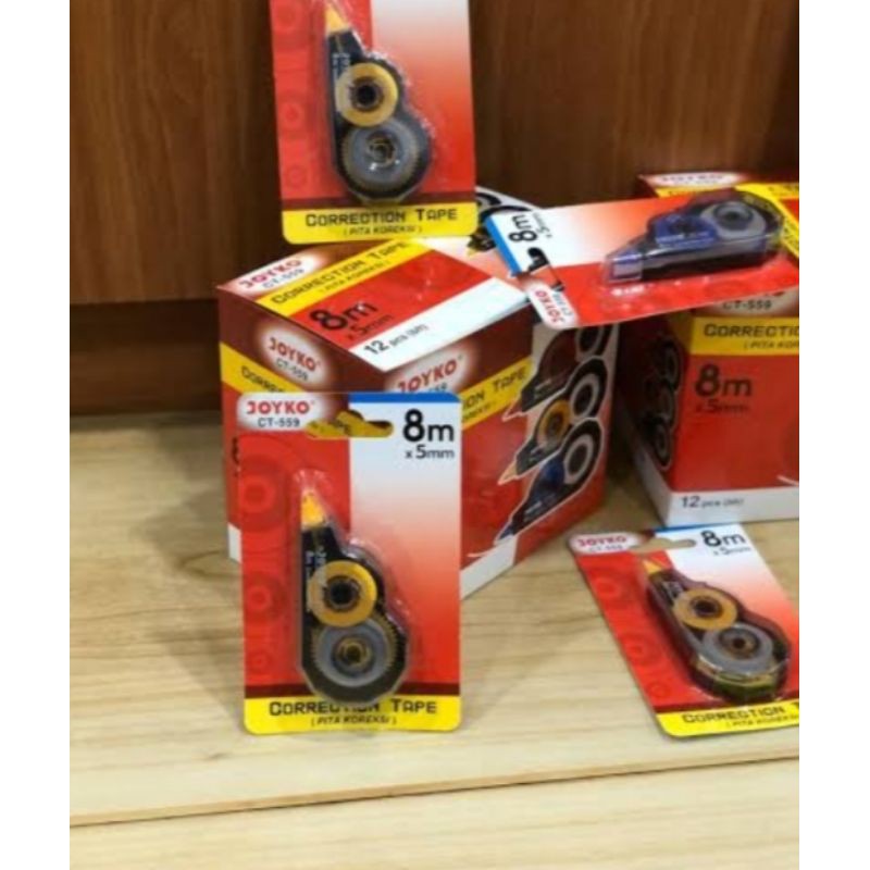 

[ LUSIN ] TIPE X ROLL CT 559 JOYKO ( 1 PACK ISI 12 PCS ) MURAHHH