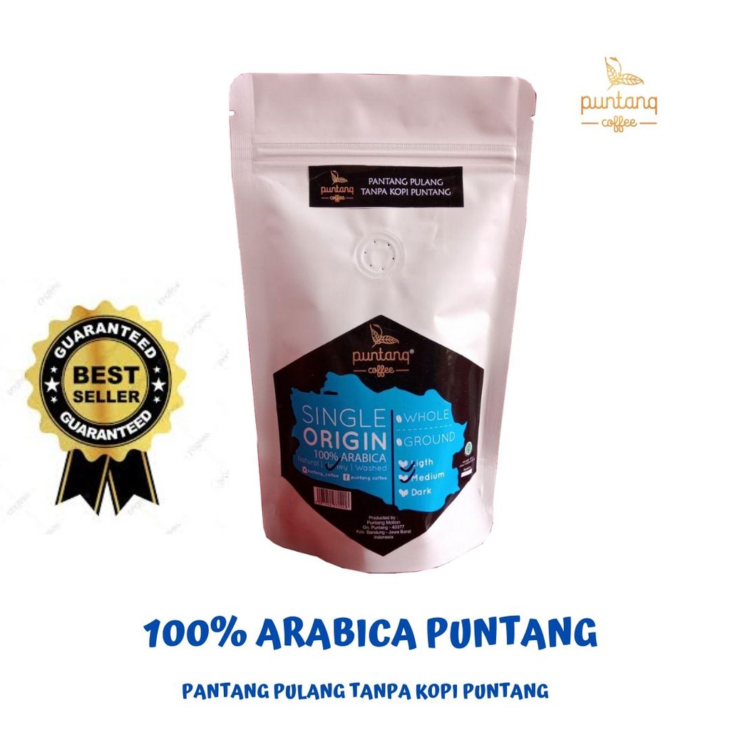 

Kopi hitam arabika specialty Gunung Puntang Jawa Barat 250g