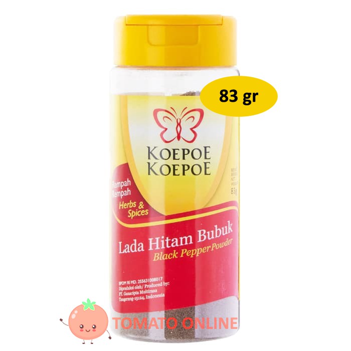 Koepoe Lada Hitam Bubuk 83 gr 83gr