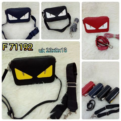 TAS FENDI MONSTER SLING 2 RUANG
