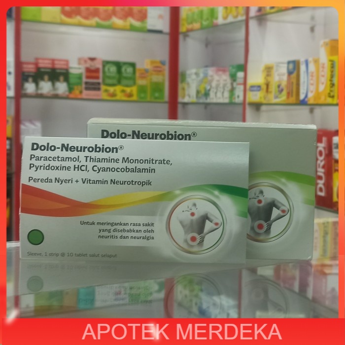 Jual Dolo Neurobion Strip 10 Tablet | Shopee Indonesia