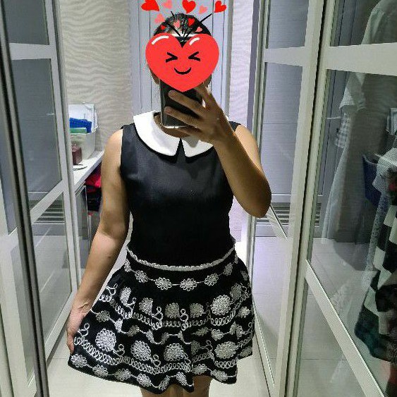 Preloved Dress pesta mewah merk Maxmara