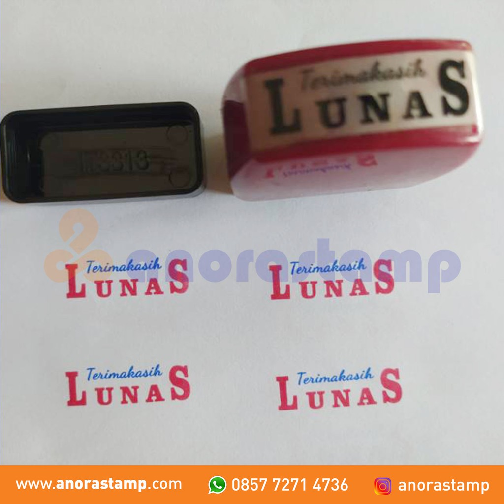 

STEMPEL LUNAS TERIMAKASIH 2 WARNA 3313