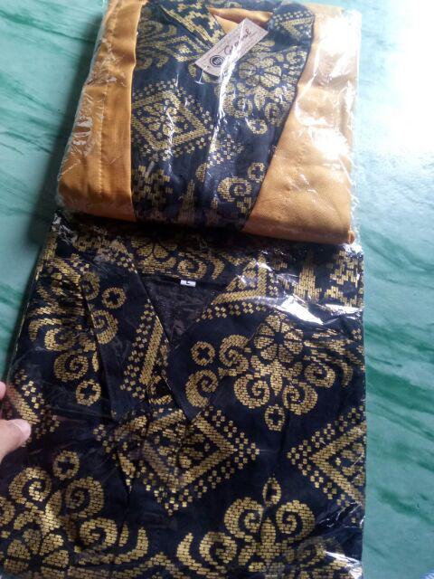 Gamis Syari Batik 2544 / Batik Couple Wajik / Batik Gamis Pekalongan