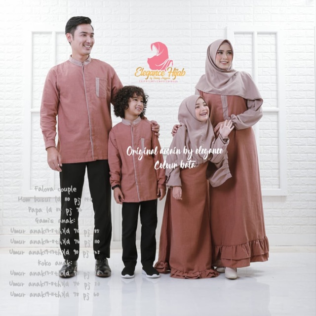 FALOVA COUPLE FAMILY By ELEGANCE / COUPLE FAMILY / COUPLE AYAH MOM