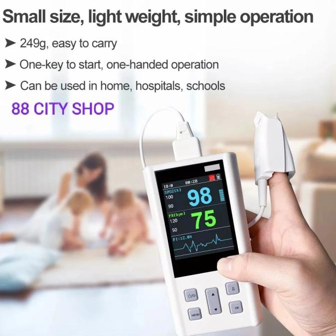 Newborn Neonatal Oximeter Neonatus Handheld Portable Bayi Anak Dewasa