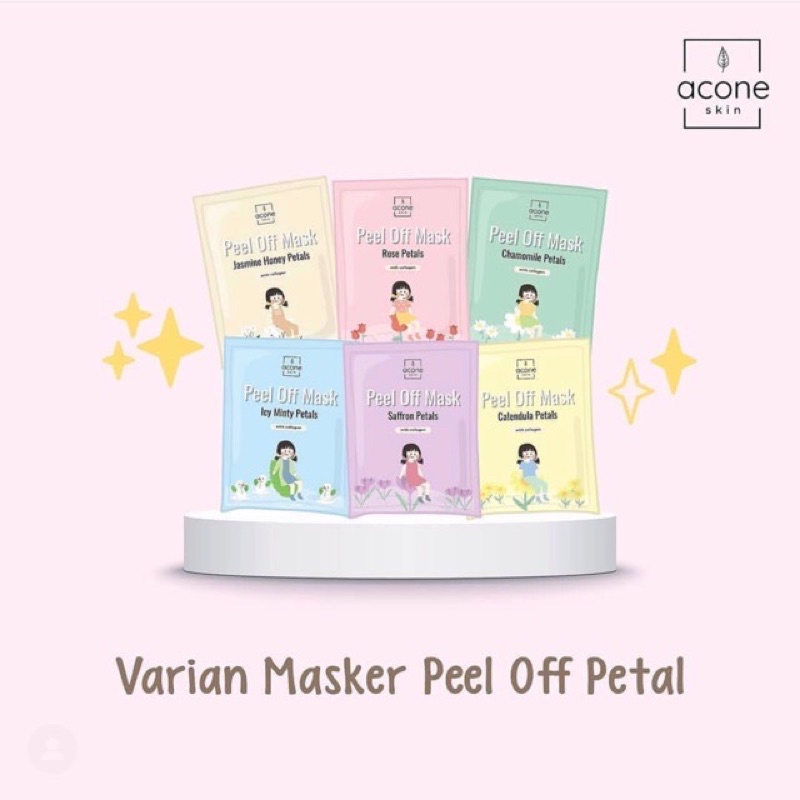 PEEL OFF MASK PETAL ACONE SKIN | ACONESKIN | ACONE  | BEEMARKET_ID