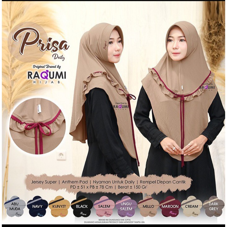 HIJAB INSTANT PRISA ORI DG