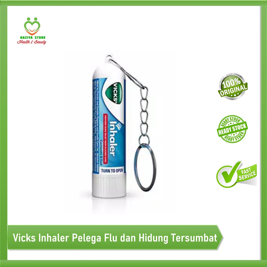 Jual Vicks Inhaler Viks 0.5ml Melegakan Hidung Tersumbat | Shopee Indonesia