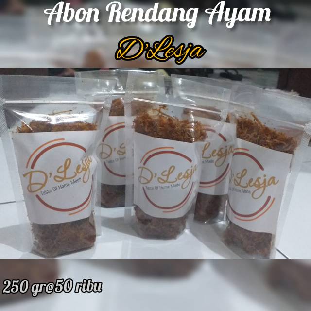 

Abon rendang ayam