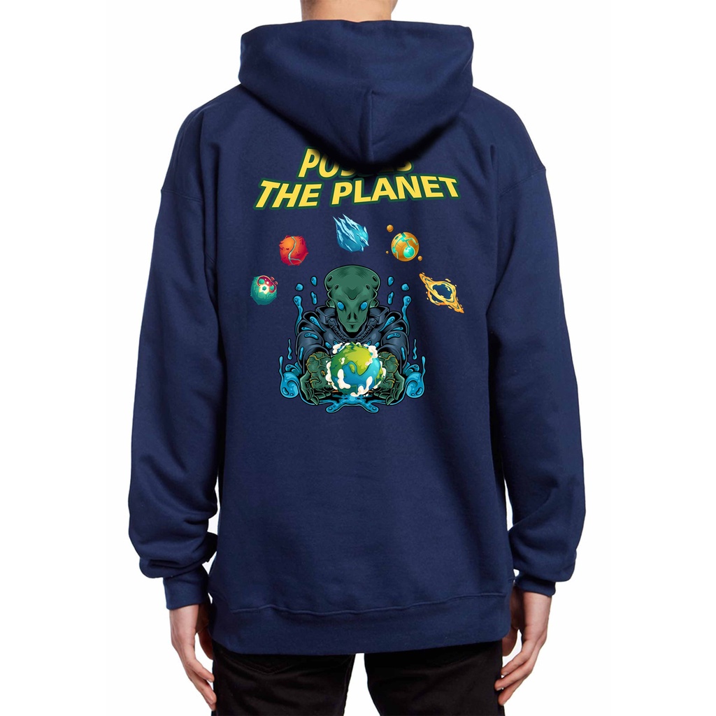 Hoodie Posses The Planet Swearer Pria Fleece Size M - XXL