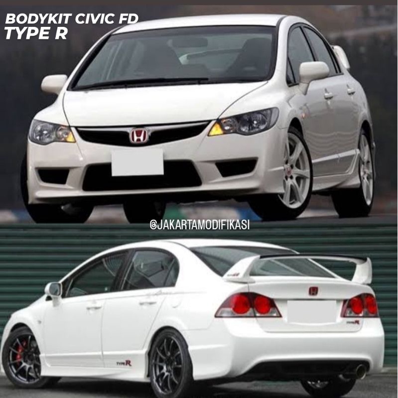 Jual Bodykit Honda Civic Fd Type R Shopee Indonesia