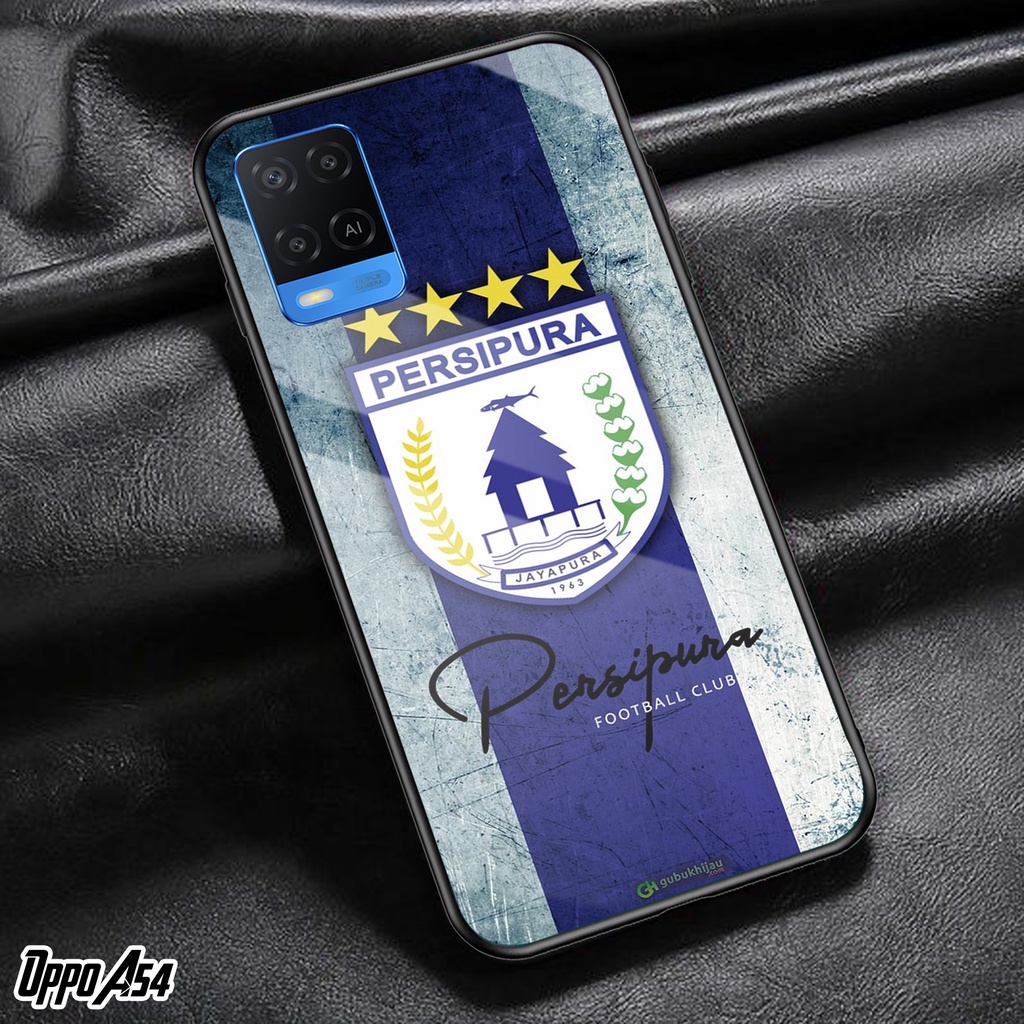 Case OPPO A54 - Casing OPPO A54 Terbaru 2021 [ MOTIF SEPAK BOLA ] AERO CASE - Silikon Hp OPPO A54 - 