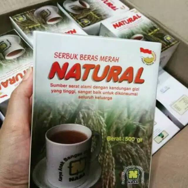 

SERBUK BERAS MERAH NATURAL ORI NASA 500gr