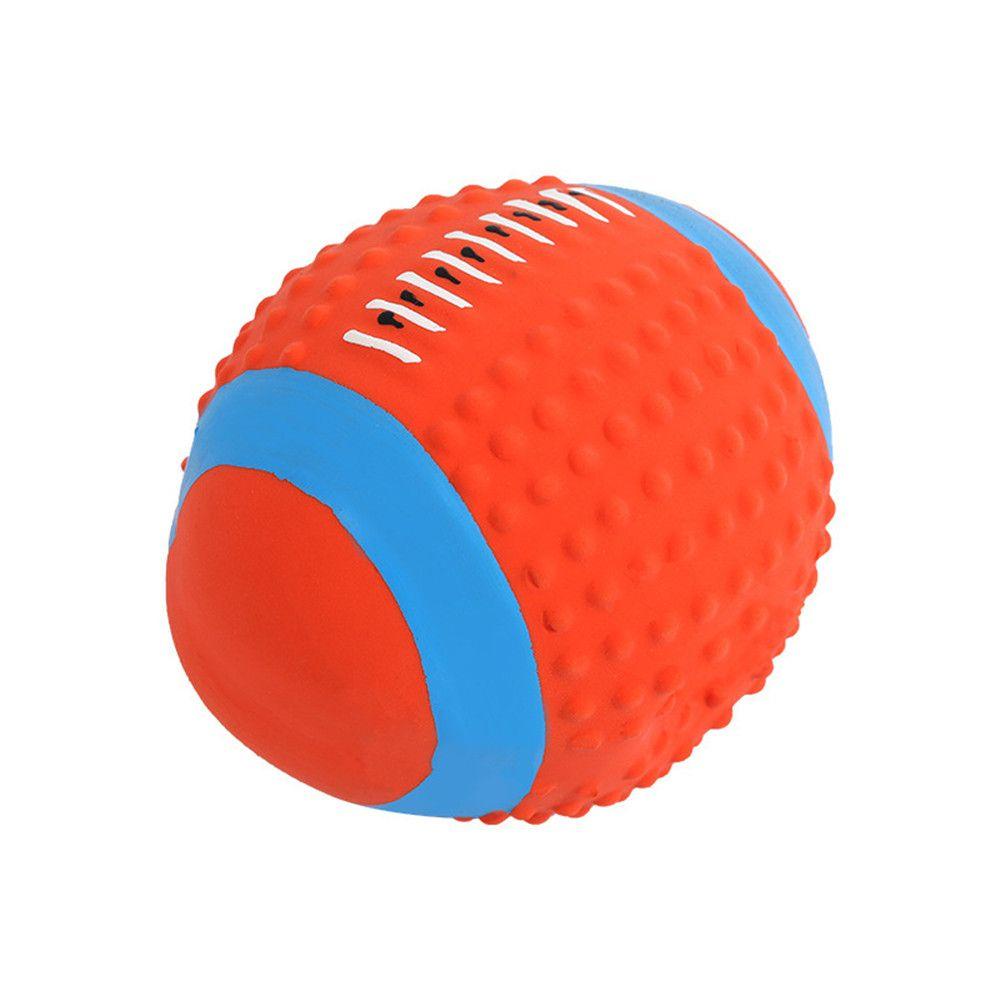 Suyo Mainan Bola Voli / Rugby / Football Interaktif Bahan Latex Tahan Lama Untuk Anjing