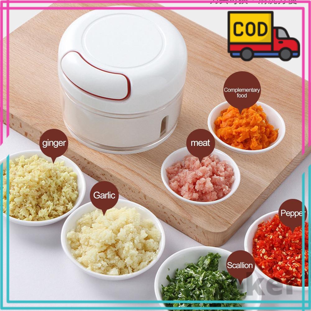 MINI CHOPPER Blender Manual (ALAT PENGHALUS BUMBU DAPUR dan Daging)