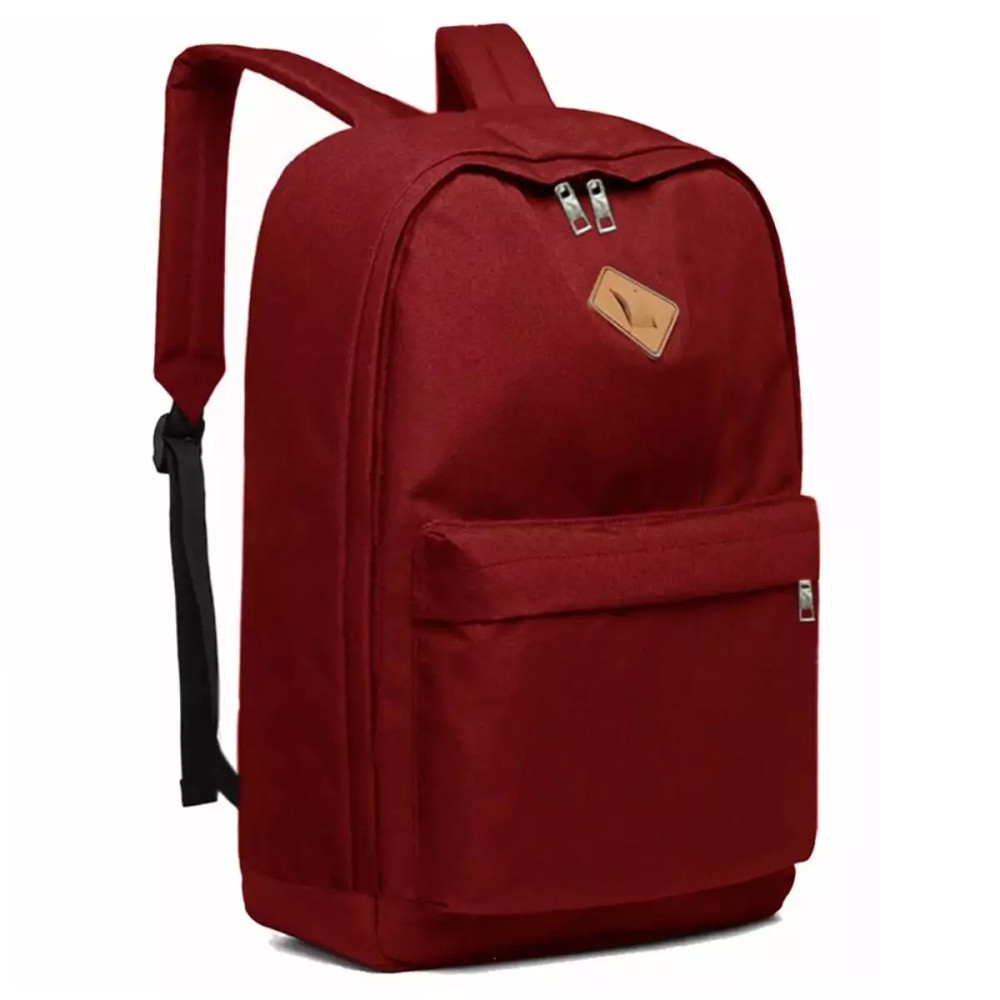 SHOPEE 6.6 SUPER SALE!! Tas Ransel Pria PM-9120 Ransel Distro Polos Backpack Laptop Terbaru - Red